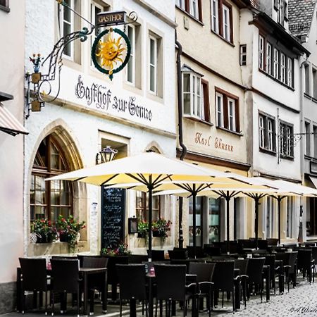 Hotel Sonne - Das Kleine Altstadt Hotel Rothenburg ob der Tauber Kültér fotó
